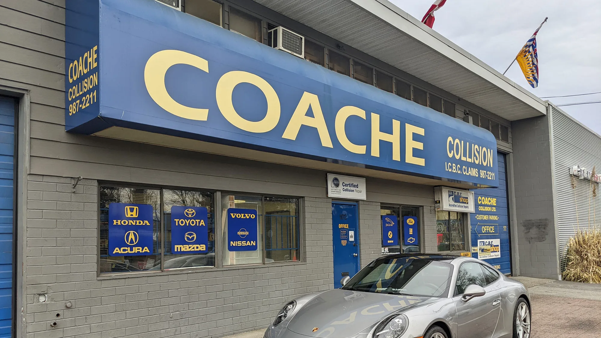 Coache Collision Ltd storefront